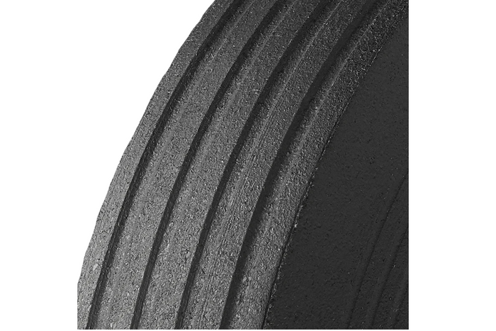 Ersatzrad für ProPlus 341540 Vollgummi-Stützrad 200x50mm