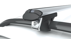 Atera RT 048210 Schwarzes Grundgestell (110 cm) Aluminium für Reling