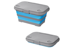 Picknickkorb mit Deckel ProPlus 370315, faltbarer Korb mit Tischfunktion, 20 l