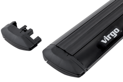 Inter Pack Virgo IR 110 (G2) Dachträger mit integrierten Schienen (schwarz)