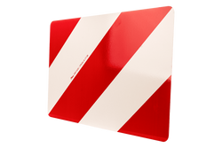 ÜBERGROSSE HERMON-Markierungsschilder links+rechts