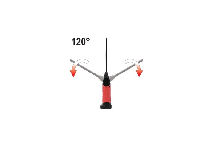 Werkstattlampe + Taschenlampe YATO YT-08518 COB LED 600lm