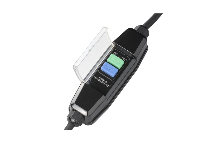 ProPlus 373589 CEE-Adapterkabel mit Fehlerstromschutzschalter, 120 cm