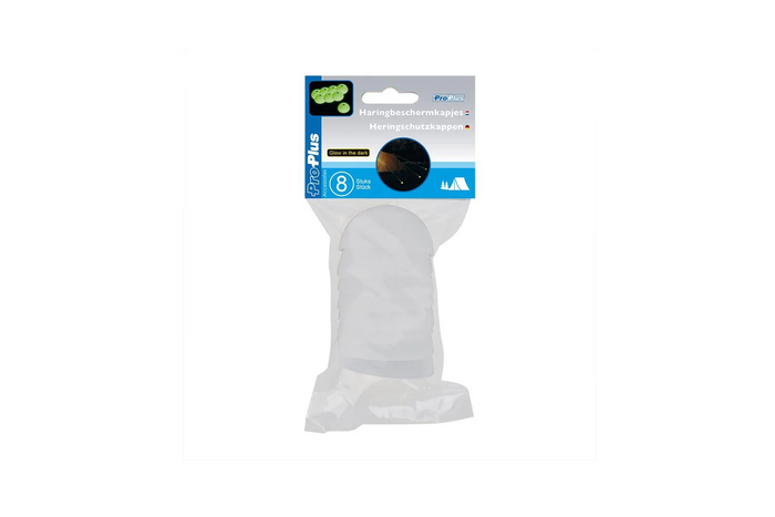 Set mit acht Schutzhüllen für ProPlus 361760 Leuchtstoffröhren, 55 mm