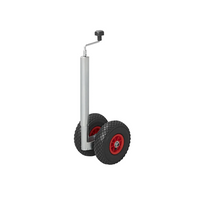 ProPlus 341508 Stützrad, Luftreifen, 300 kg, 48 mm, 660–870 mm