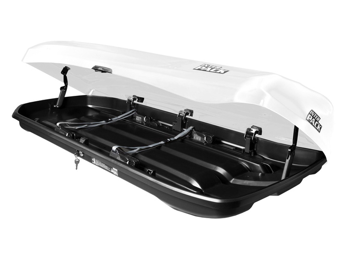 Inter Pack Skugga L 660 Dachbox, weiß glänzend