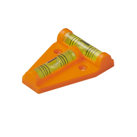 ProPlus 341215 Kreuzwasserwaage mit Magnet, T-förmige Wasserwaage, 58 x 43,6 mm