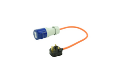 Adapter mit UK-Stecker und CEE-Steckdose 16A ProPlus 373522, 40 cm Kabel