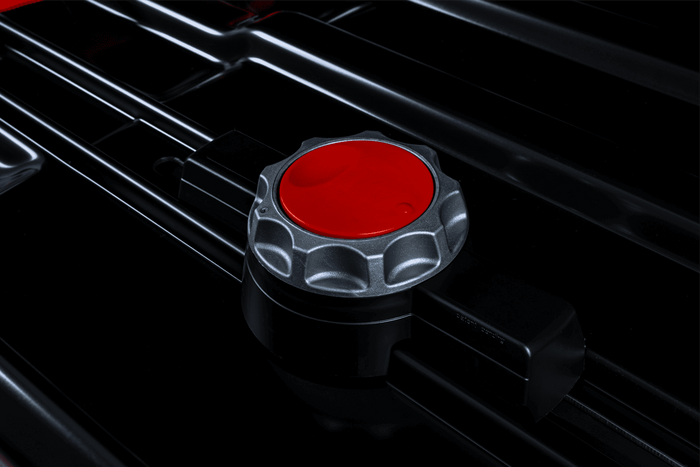 Mont Blanc Altitude 450 Dachbox, schwarzmetallic