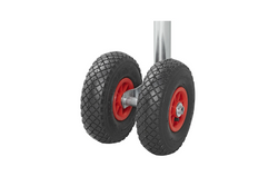 ProPlus 341508 Stützrad, Luftreifen, 300 kg, 48 mm, 660–870 mm