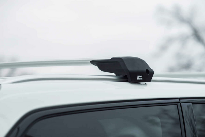 Bagażnik dachowy Mont Blanc Xplore belki 6607 + stopy 7507