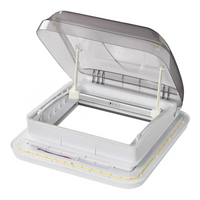 ProPlus 610905V01 Dachfenster-Dachlüfter für Wohnmobile mit LED-Beleuchtung 400x400mm