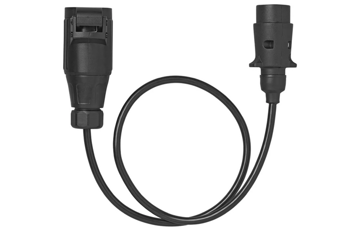 ProPlus Adapterkabel für Anhängerkupplungssteckdose 7/13-polig, 80 cm