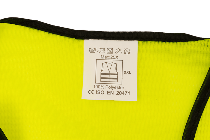 HERMON XXL gelbe reflektierende Weste mit Taschen