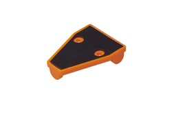 ProPlus 341215 Kreuzwasserwaage mit Magnet, T-förmige Wasserwaage, 58 x 43,6 mm