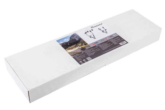 Peruzzo Cruising – Fahrradträger für die Anhängerkupplung (Schwarz)