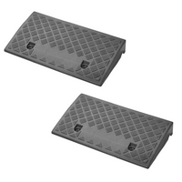 Set aus zwei ProPlus 361570 Auffahrrampen, Gummirampen 7 cm, 3000 kg