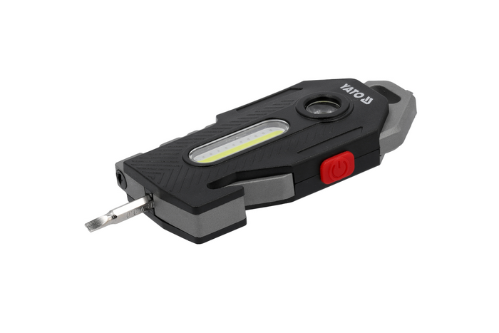 YATO YT-085609 LED 400lm 6-in-1 Multifunktions-Taschenlampe