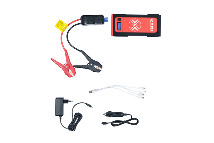 YATO YT-83085 Powerbank 16000mAh mit induktiver Ladefunktion