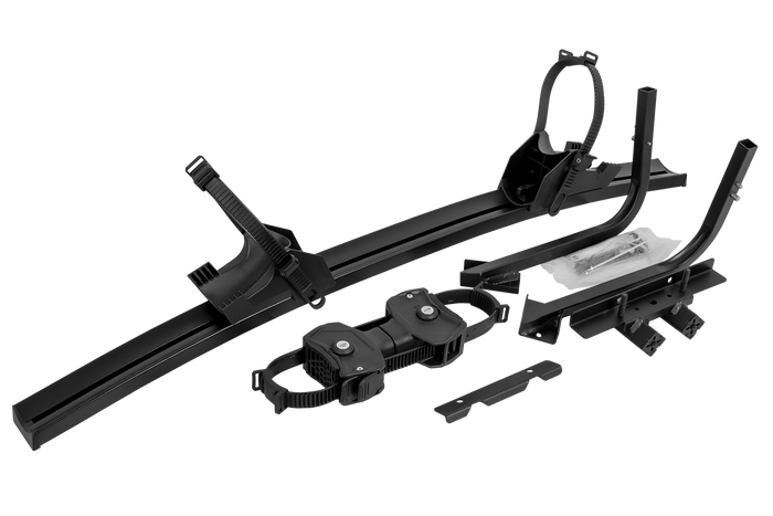 3/4-Zoll-Fahrradadapter für Velox 2/3 LED-Fahrradplattform (schwarz)