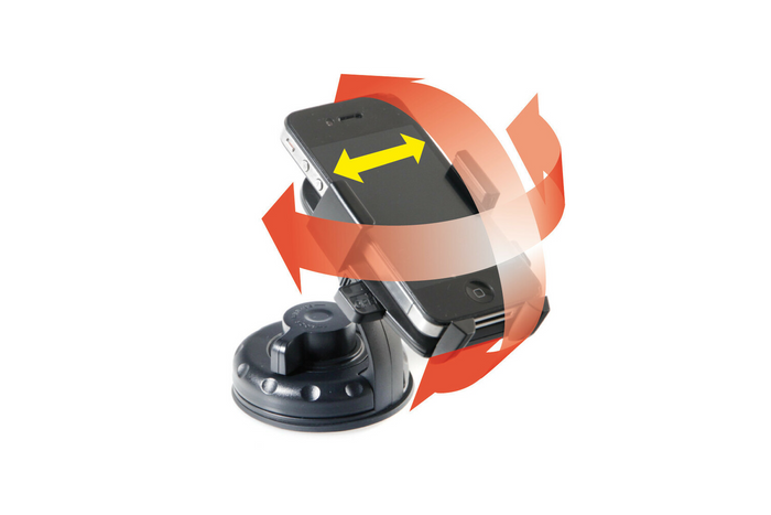 Easy-Lock LAMP Handyhalterung mit Saugnapfbefestigung