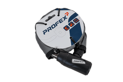 PROFEX Reflex Stahlpanzer-Fahrradschloss, 70 cm lang 