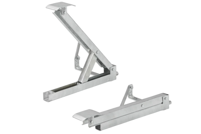 ProPlus 361510V01 ausziehbare Eckstütze, links vorne/rechts hinten, für Anhänger, 600 kg, 460 mm