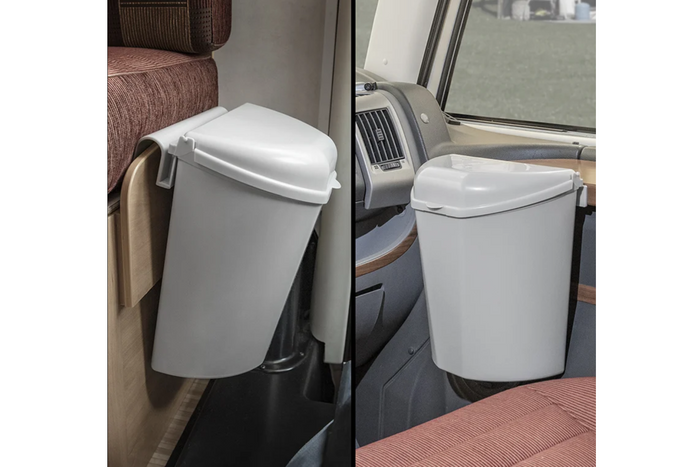 ProPlus 370402 Abfallbehälter mit Deckel für Anhänger und Wohnmobile, 6 l