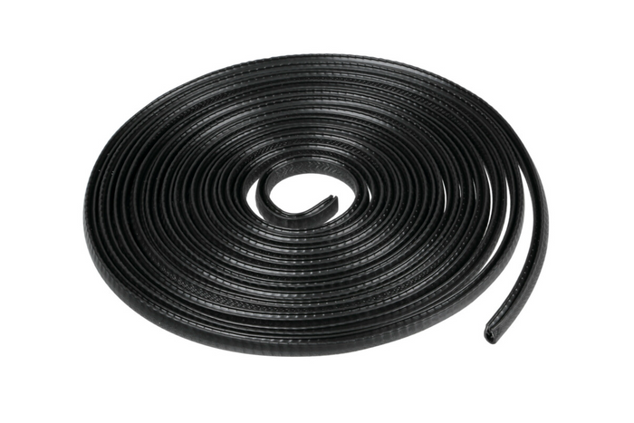 LAMPA Türkantenschutzleiste, 5 m, Schwarz