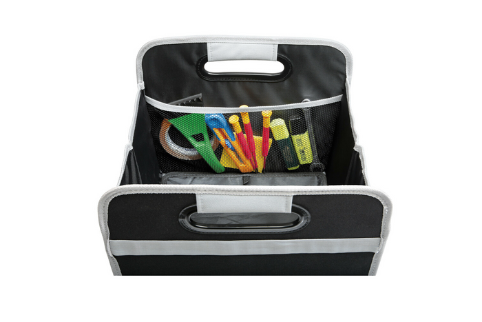 LAMPA Shop&amp;Store M Einkaufskorb, faltbarer Aufbewahrungsbehälter, 32 x 27 cm