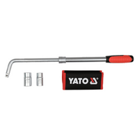 YATO YT-08040 ausziehbare Radmutternschlüssel-Steckschlüssel 17x19mm 21x23mm