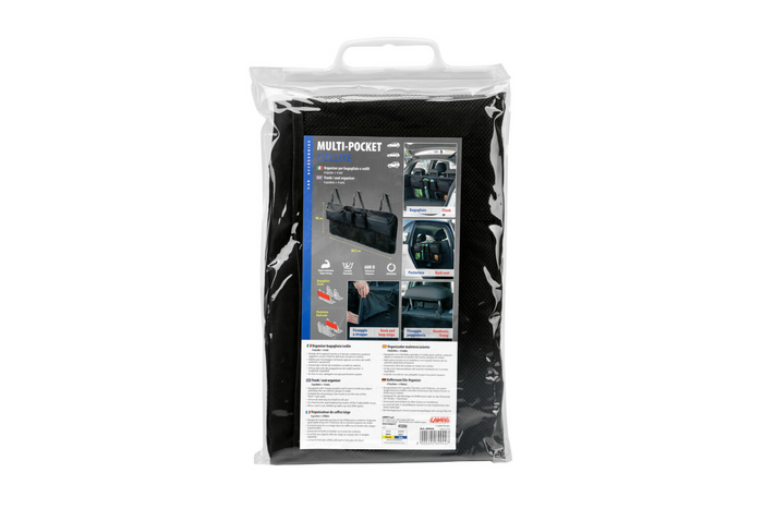 LAMP Multi-Pocket DeLuxe Auto-Organizer für Kofferraum und Rücksitzlehne, 88 x 46 cm