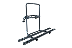 Peruzzo Brennero 4x4 Ersatzrad-Fahrradträger - 2-Fahrradträger mit Schienen (schwarz)
