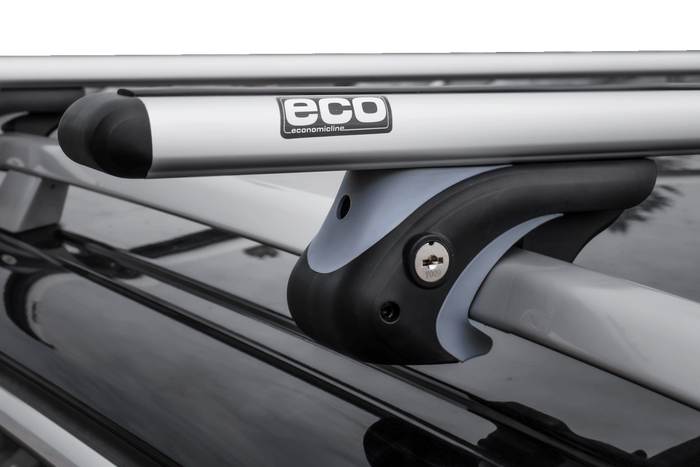 Dachträger Eco Alubase 120 - universeller Aluminium-Dachträger für Reling