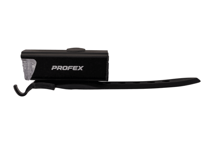 PROFEX 82004 Pro Alu Li-Pol USB Frontleuchte für Fahrräder