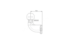 Flanschkugel für XIMPLIO Anhängerkupplung 50 mm 3500 kg